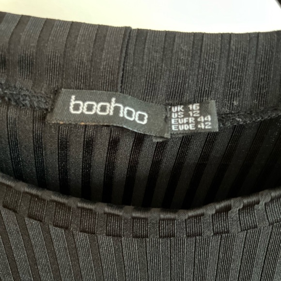 Long Sleeve Knit Body Con Dress - WORN ONCE - Picture 2 of 3